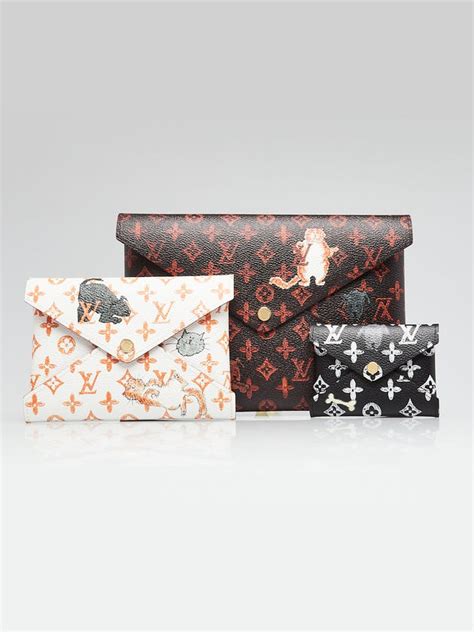 louis vuitton catogram kirigami|louis vuitton kirigami pouch.